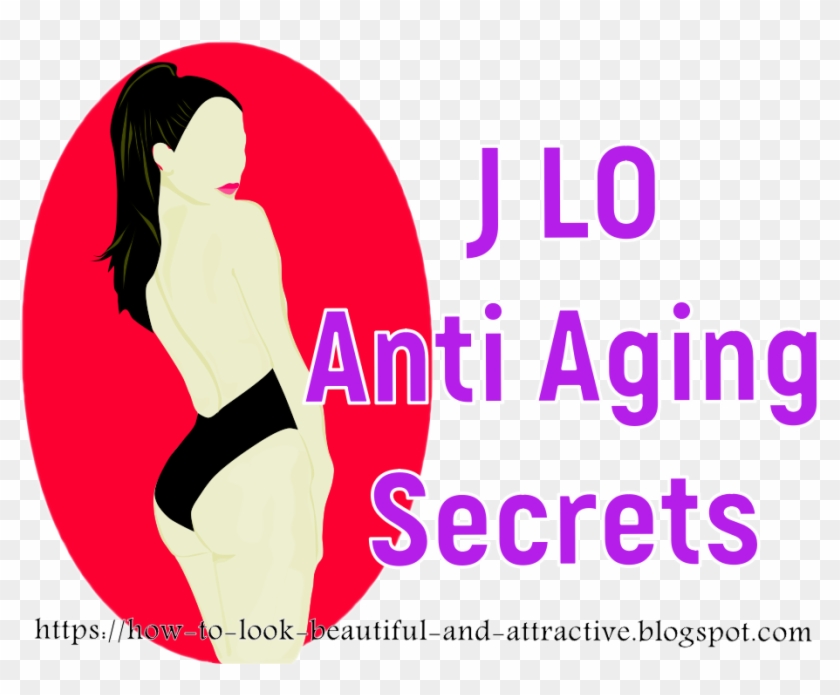 J Lo Anti Aging Secrets - Poster Clipart