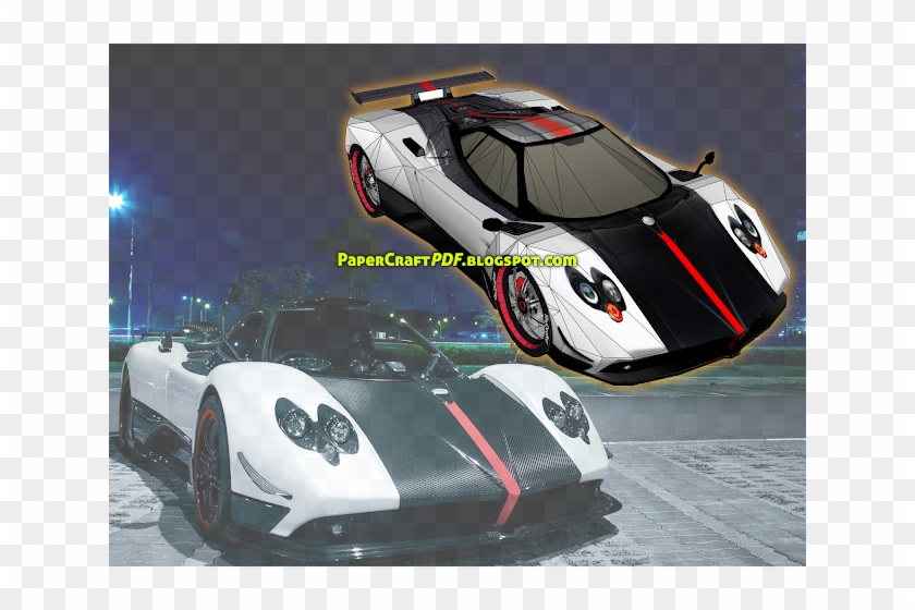 Download Free Paper Craft Pdf Templates Online Free - Sports Cars In The City Clipart #4195686