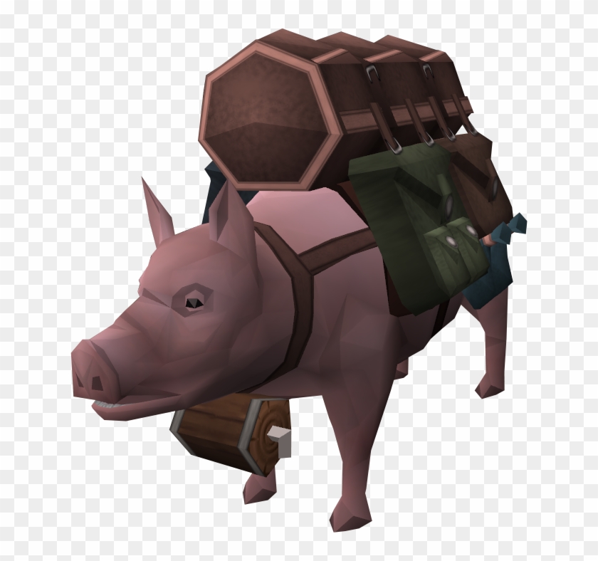 Runescape Pig Pet Clipart