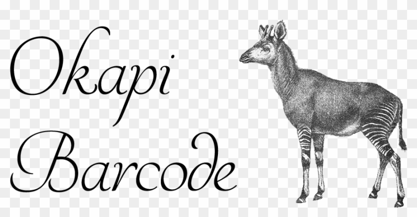 Home - Okapi Drawing Clipart #4195961