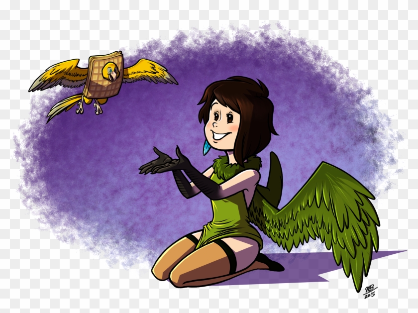 Waffle Birb Says Hi To Antidarkheart - Cartoon Clipart #4196280