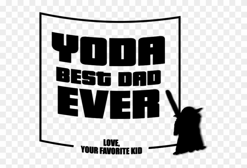 Yoda Best Dad Ever Mug 11oz Yoda Mug Starwars Coffee - Graphic Design Clipart #4196576