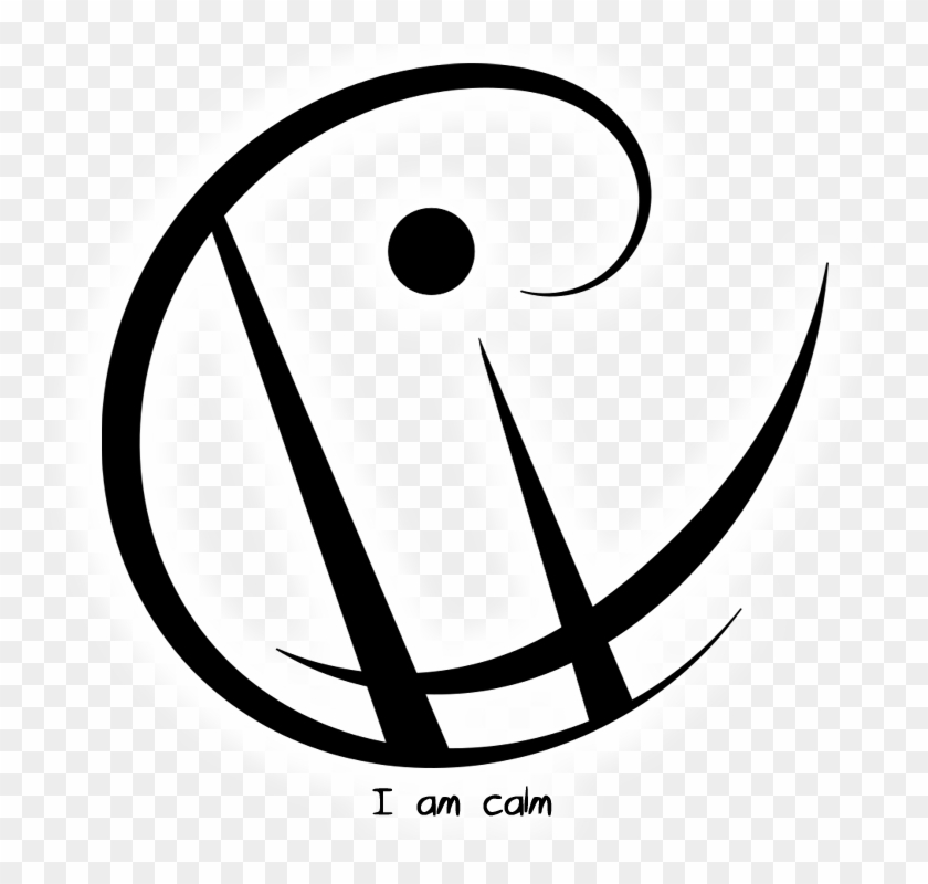 “i Am Calm” Sigil @slverbird Sigil Requests Are Closed - Sigil For Calming Clipart