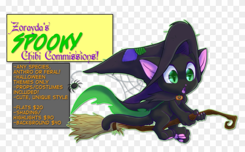 Halloween Chibis - Cartoon Clipart