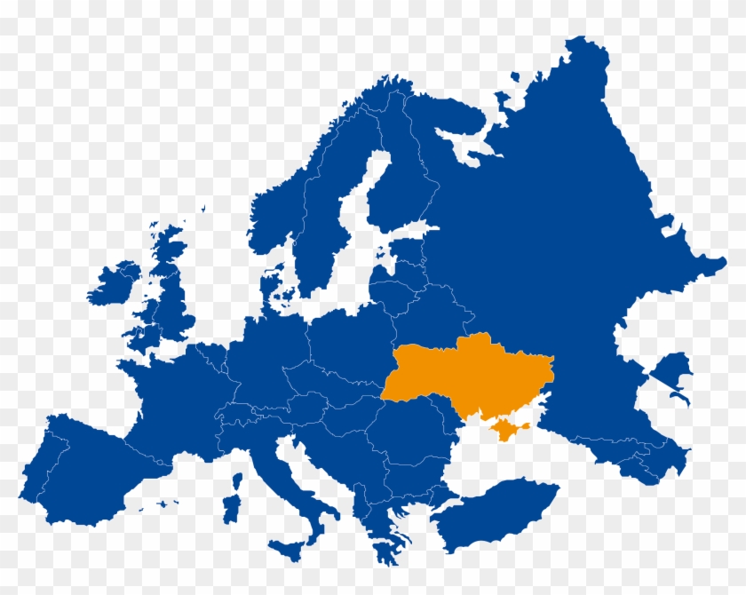 Ukraine - Europe Zone 1 And 2 Clipart #4197183