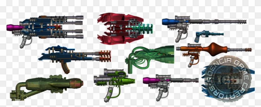 Assault Rifle Clipart #4197319