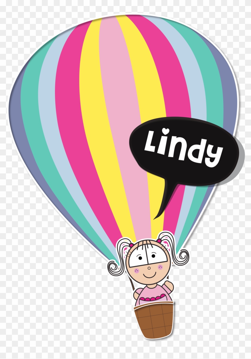 Lindy And Her Friends Go Around The World Sharing A - Hot Air Balloon Clipart #4197632