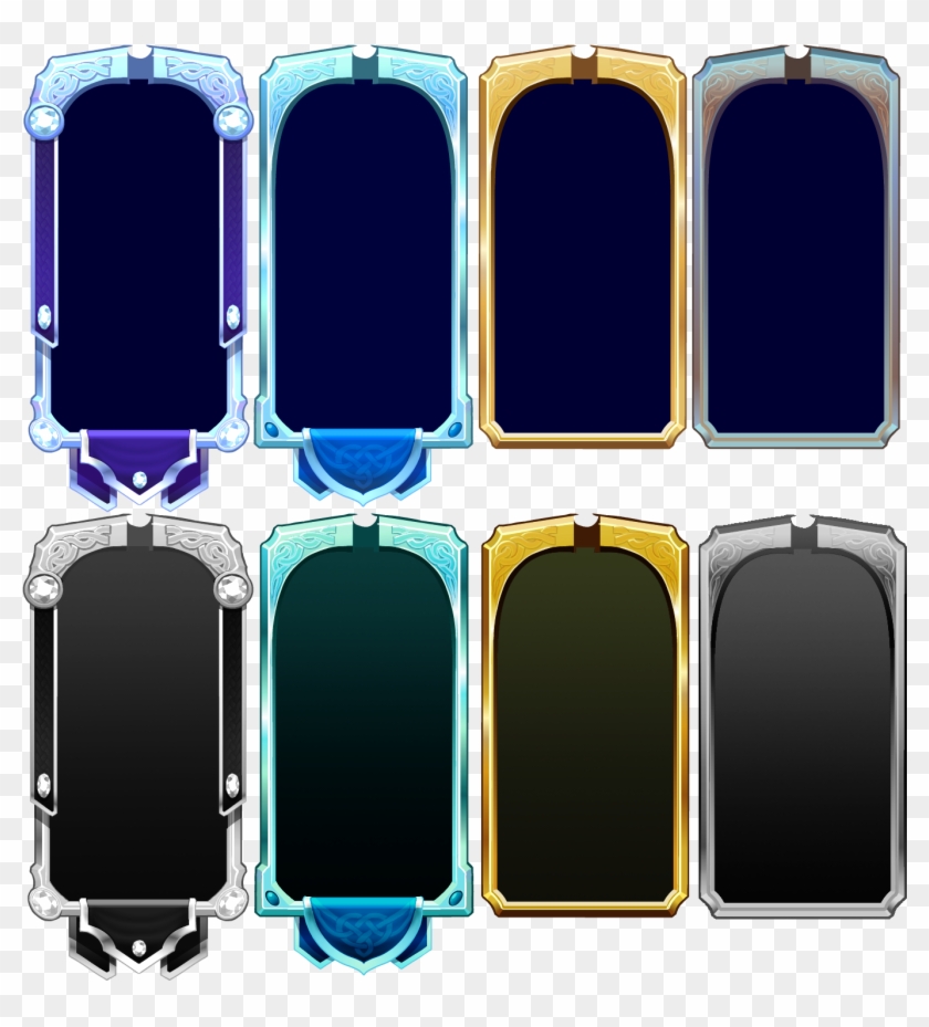 Preview Borders - Calf Leather Color Chart Clipart