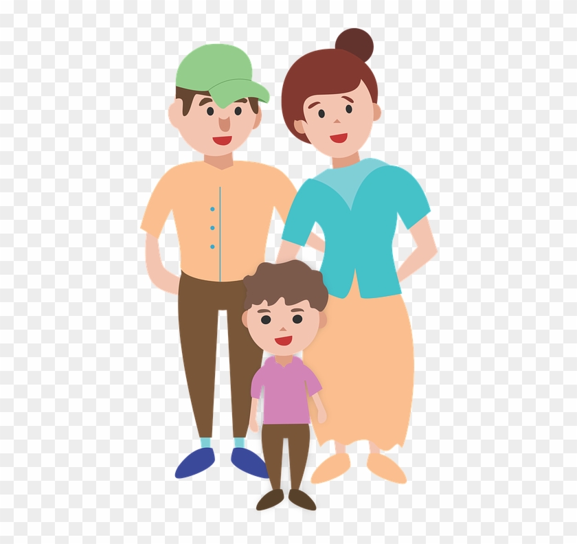 Gambar Keluarga Png - Cartoon Clipart