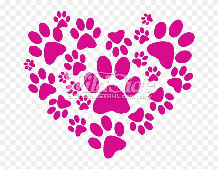 Paw Heart - Pfotenherz Clipart
