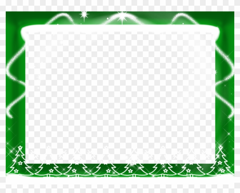Green Frame Free Png Image - Green Christmas Frames Png Clipart #4198266