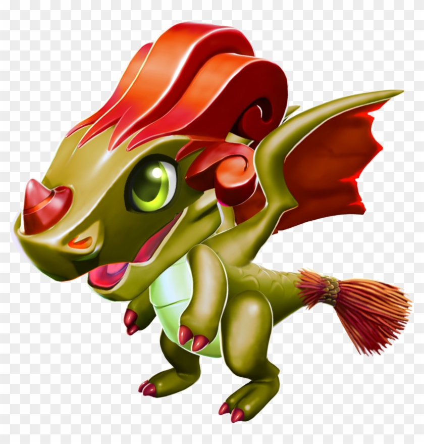 Witch Dragon Baby Clipart #4198303