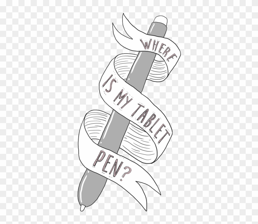 Art My Art Artists On Tumblr Artist Problems Tablet - My Tablet Pen Clipart #4198524