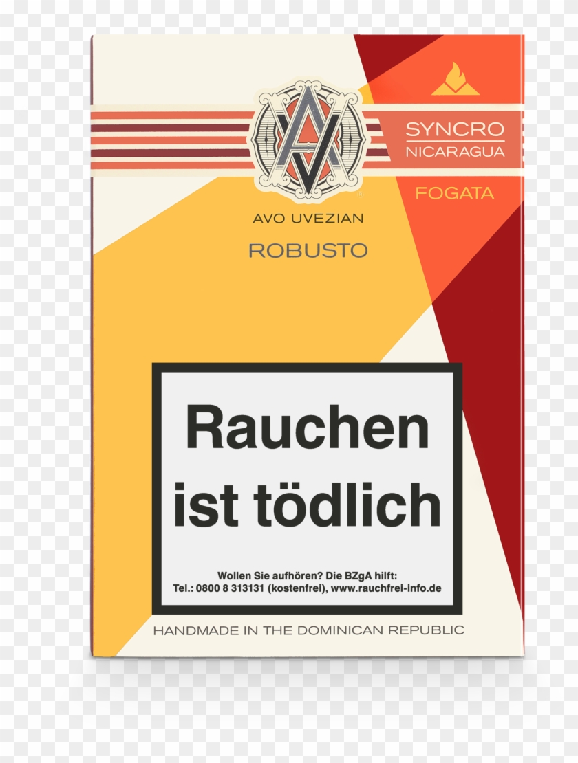 Avo Syncro Nicaragua Fogata Robusto - Cigars Clipart #4198941