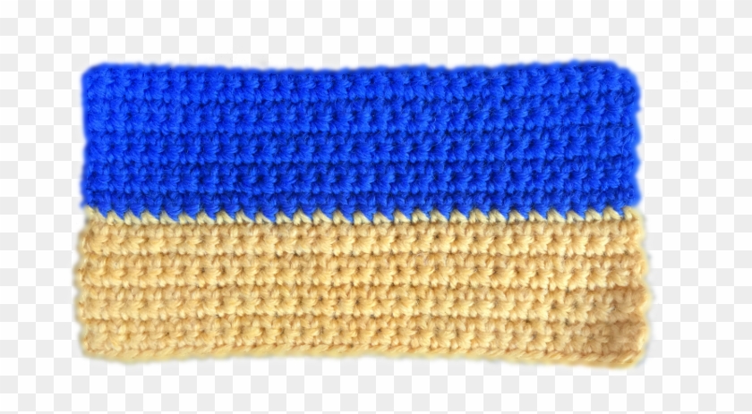 Flag Of Ukraine - Woven Fabric Clipart