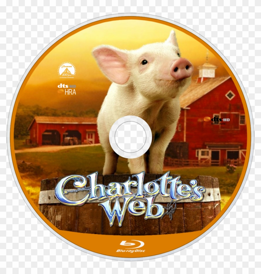 Charlotte's Web Bluray Disc Image - Charlotte's Web Clipart #4199077
