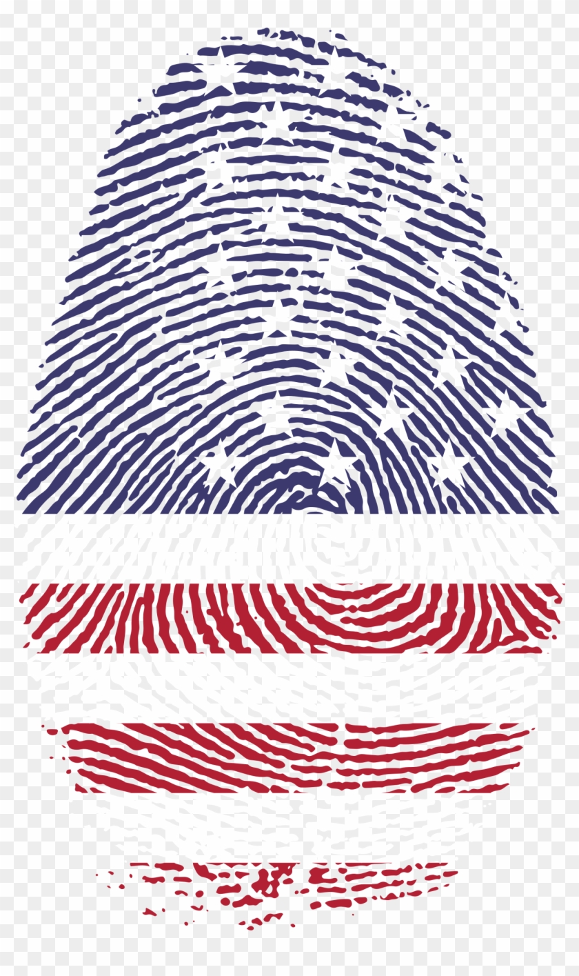 This Free Icons Png Design Of America Fingerprint - Fibonacci Sequence In Fingerprints Clipart #4199275