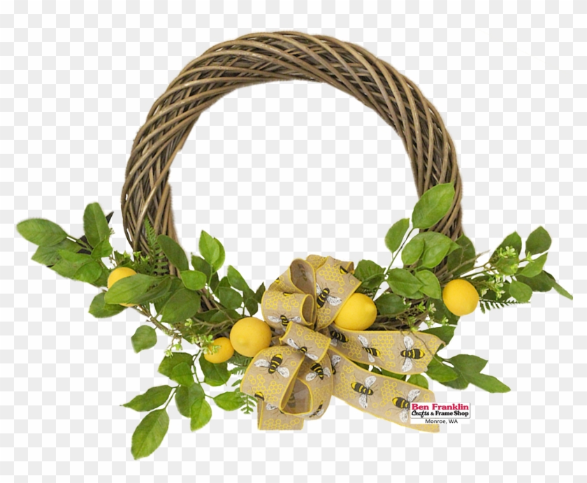 Add Your Favorite Floral Picks And Greenery To A Willow - Tangerine Clipart