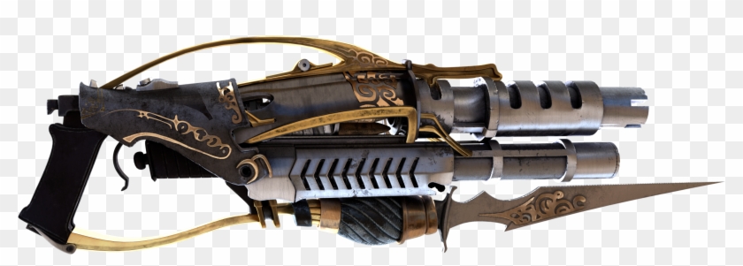 Made With Autodesk Maya 3d Modeling And Animation Software - Png 3d Futuristic Guns Clipart