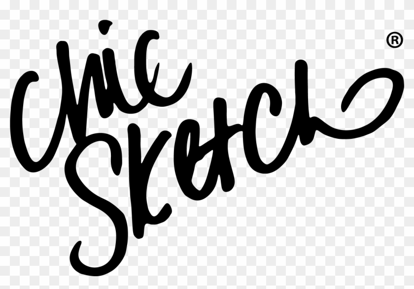 Cs Black Logo R - Calligraphy Clipart