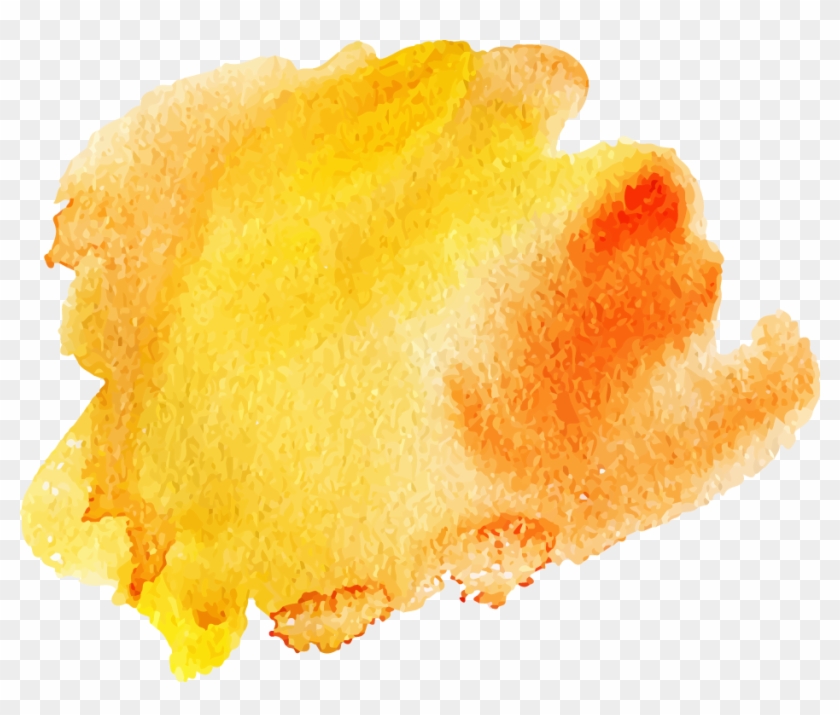 Ektuku Chnoa Laage - Orange Watercolor Stain Png Clipart