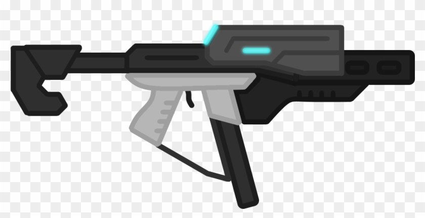 Https - //i - Imgur - Com/xvtequk - Sci-fi - Assault Rifle Clipart #4199778