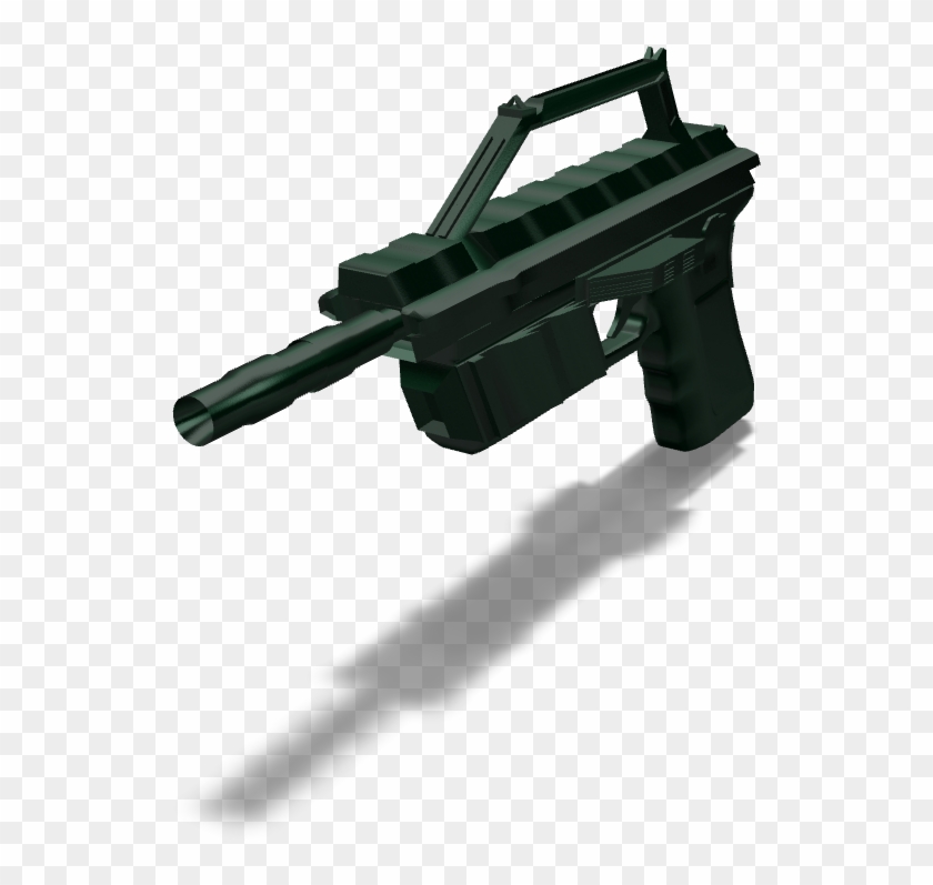 R95 Sci Fi Pistol - Firearm Clipart