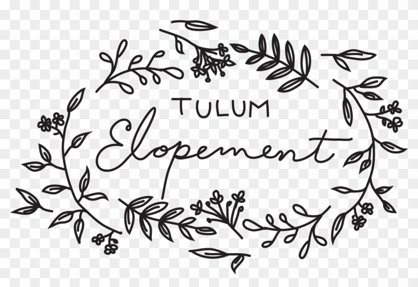 Boutique Weddings In Mexico - Calligraphy Clipart