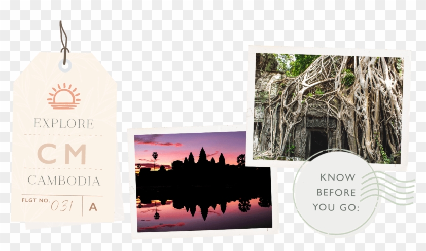 The Main Attraction Being The Awe-inspiring Ancient - Ta Prohm Clipart