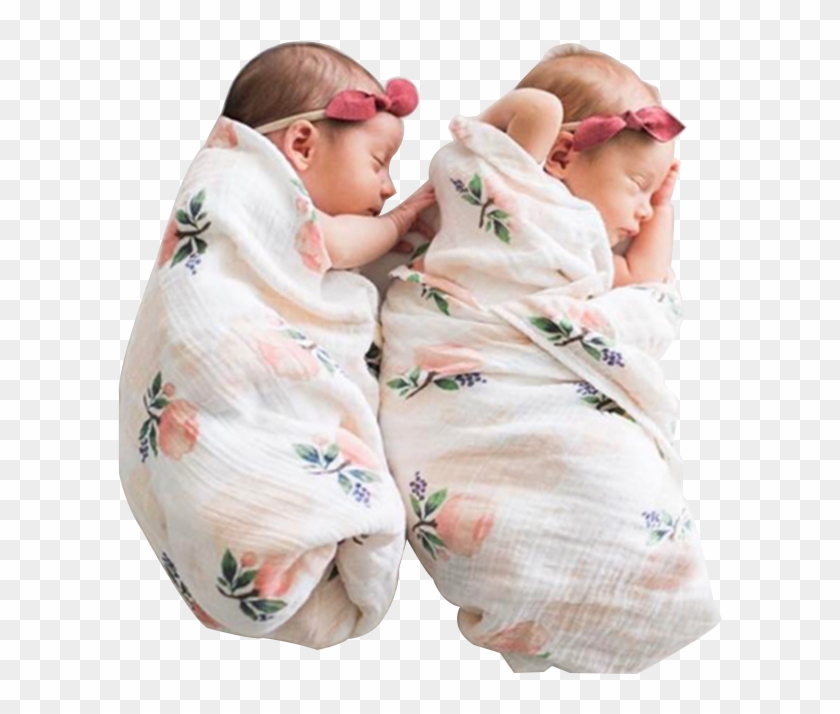 Baby Swaddle Girl Clipart #420011