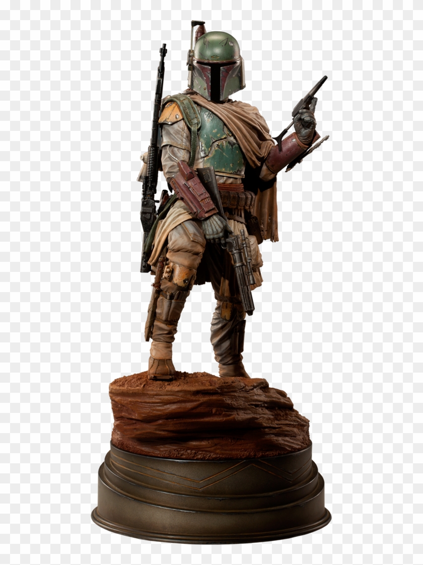 Boba Fett - Mythos Http - //www - Sideshowtoy - Com/collectibles/ - Star Wars Statue Png Clipart