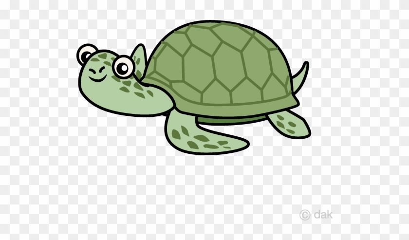 Sea Turtle Clipart Turtle Swimming - Turtle Cartoon Png Swimming Transparent Png