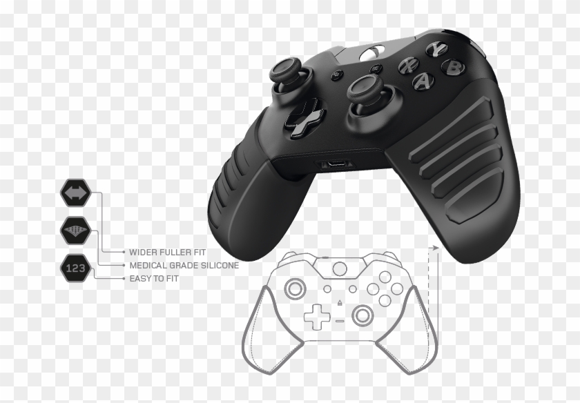 Gioteck Ps4 Sniper Thumb Grips Clipart