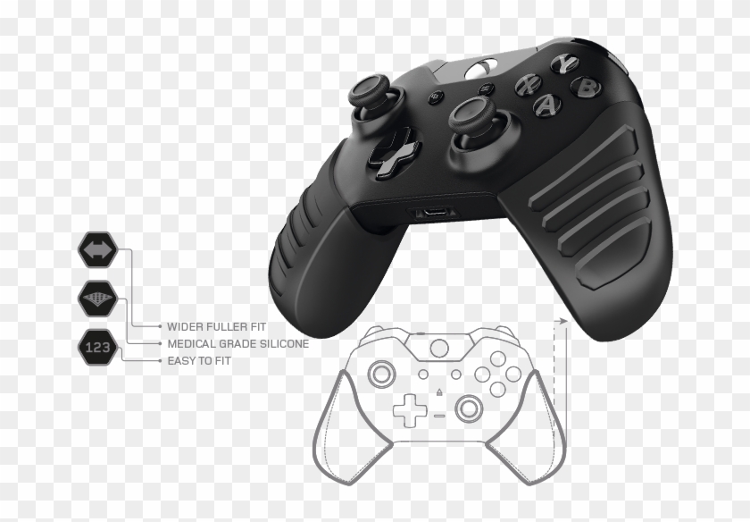 Gioteck Ps4 Sniper Thumb Grips Clipart #421033