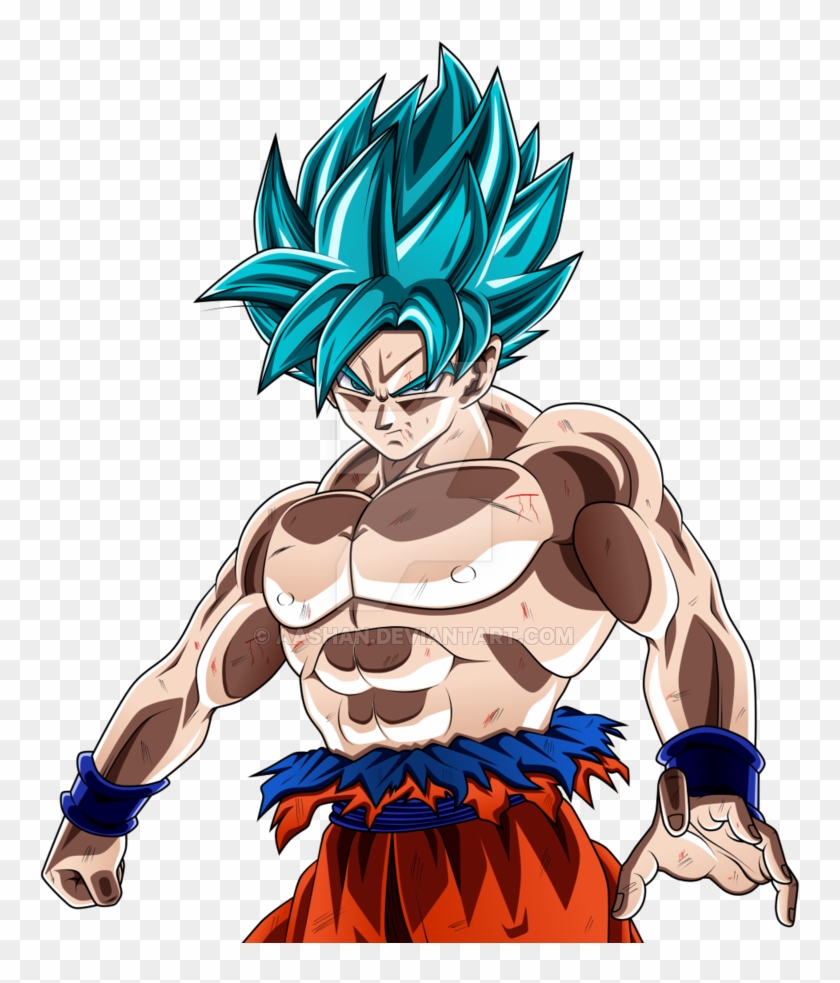 Goku Em Png - Goku Ssjb Clipart