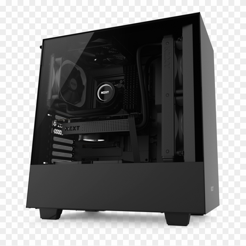 Compact Atx Pc Gaming Case Clipart #421484