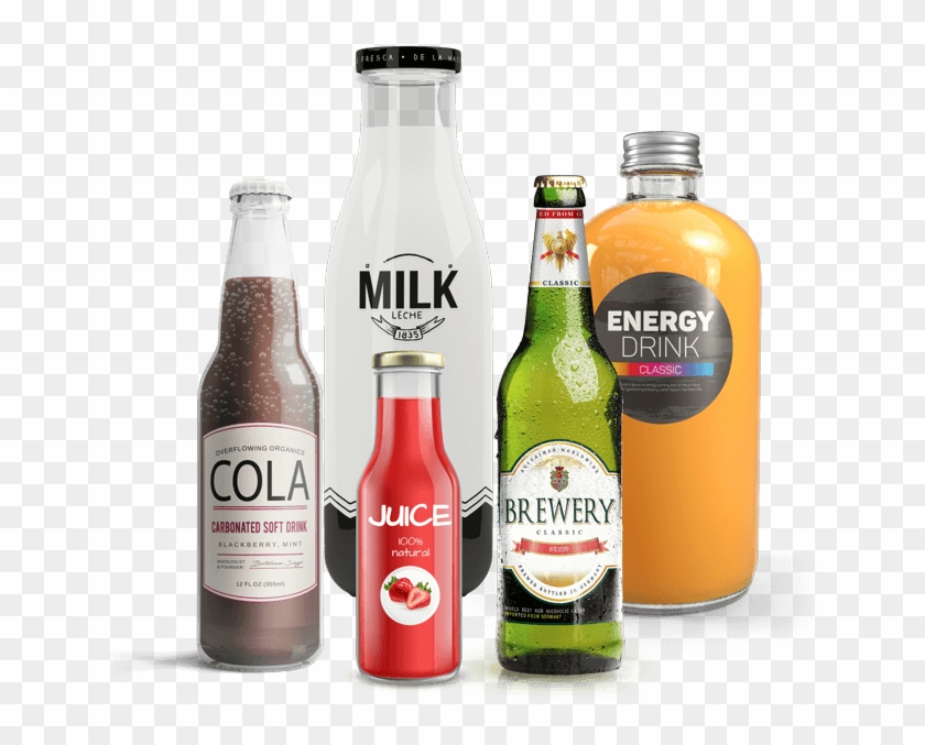 Productivity, Running Costs And Environment Are Heavily - Glass Bottle Clipart #421722