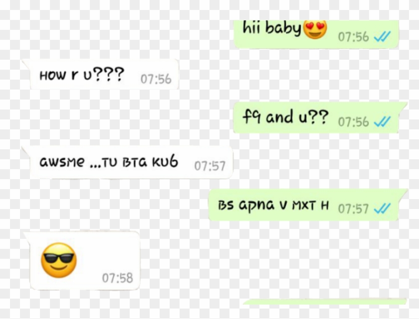 Whatsapp Chatting Png For Picsart Clipart