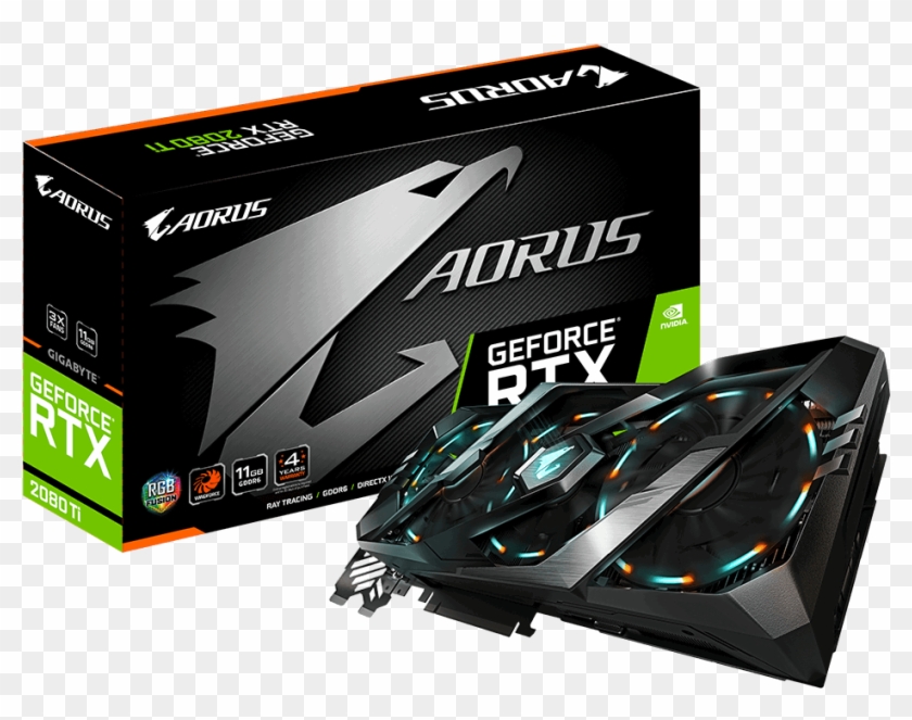 Cooling Solution - Gigabyte Aorus Rtx 2070 Clipart #421865