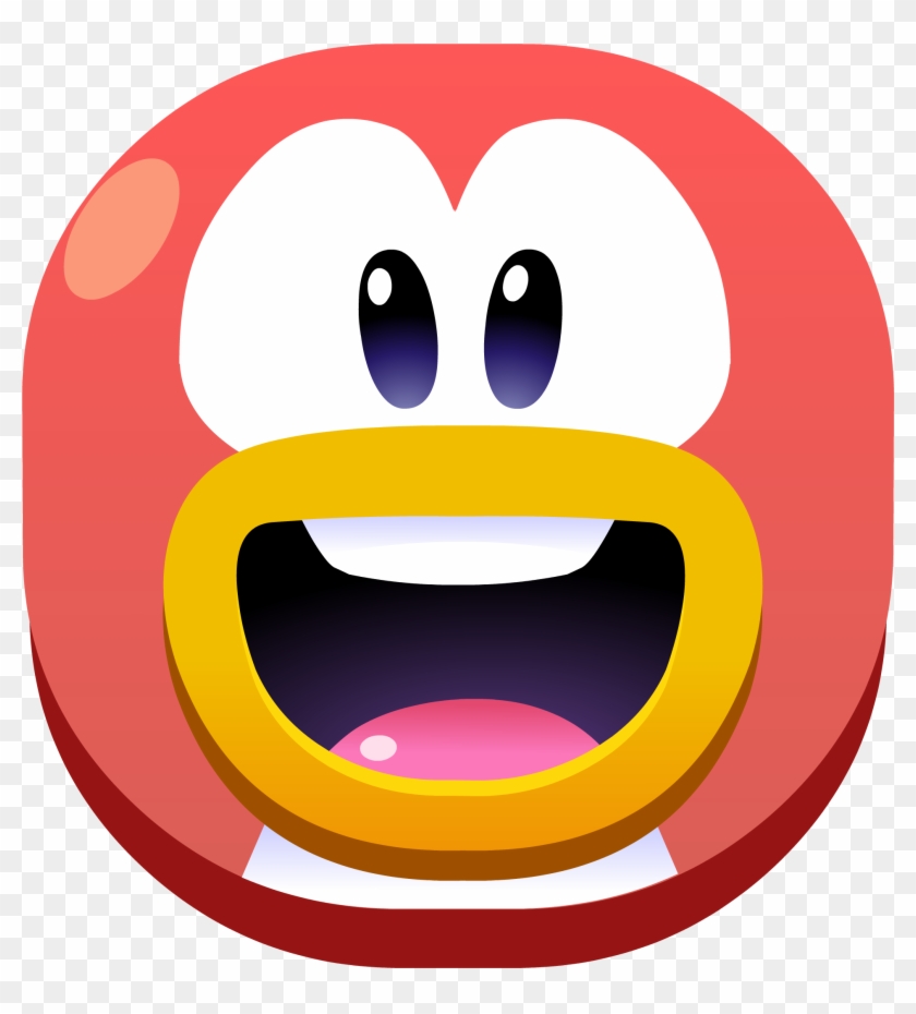 Penguin Emoji Png - Club Penguin Island Face Clipart