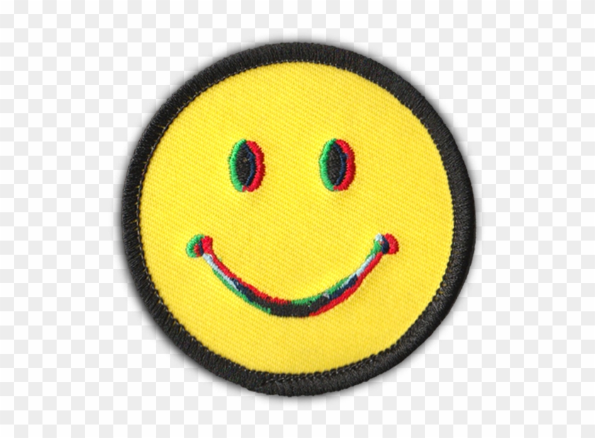 D Smiley Patch The Parlour Collective - Smiley Face 3d Clipart #422175
