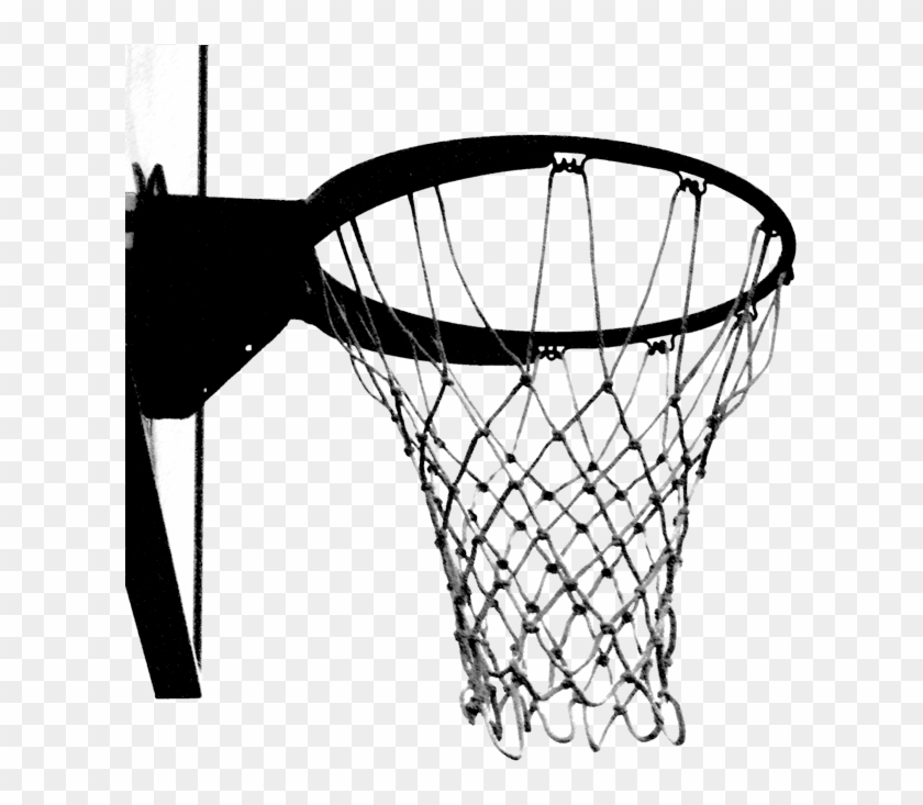 Banner Basket Ball Hoop Clip Art The Cliparts - Transparent Basketball Hoop Clipart - Png Download