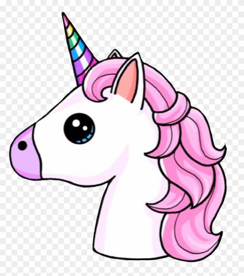 Art Unicorn Tumblr Interesting Colors Cool Unicornio - Unicorn Pink Clipart #422232