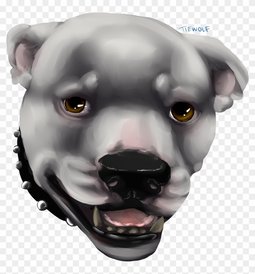 Pitbull Kenai - Staffordshire Bull Terrier Clipart