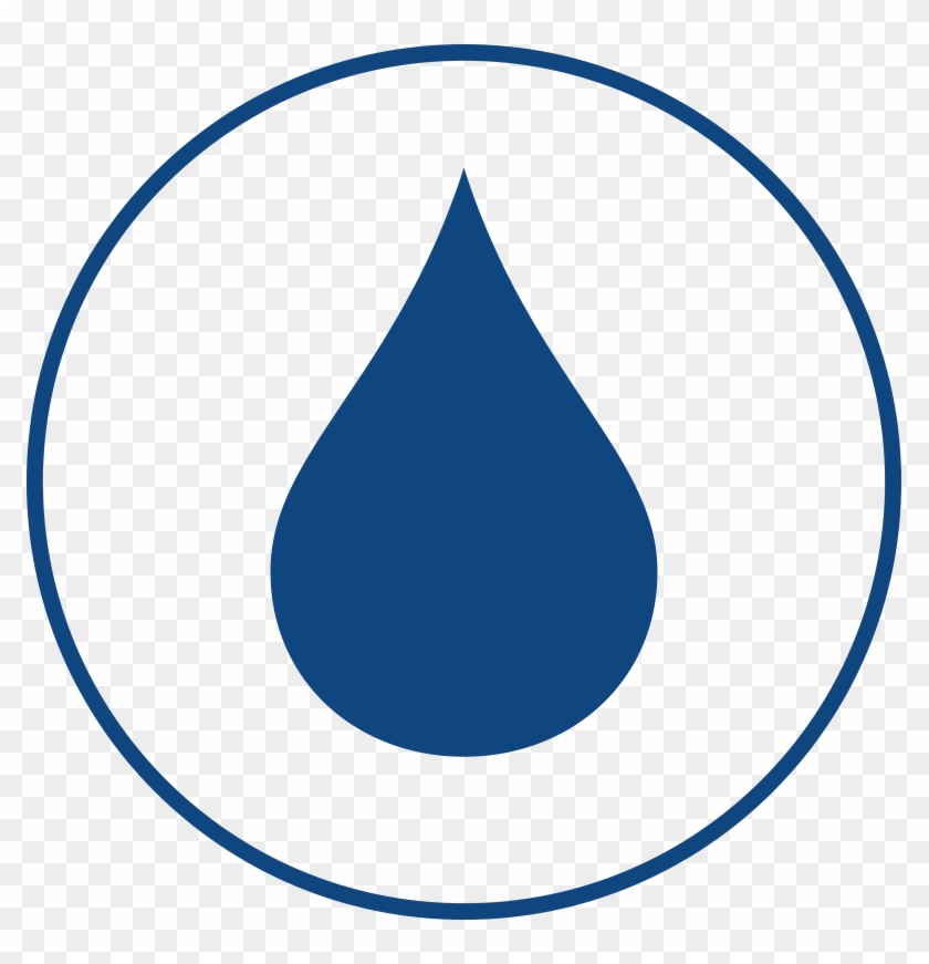 Delagua - Projects - - Water Drop Icon Blue Clipart #422721