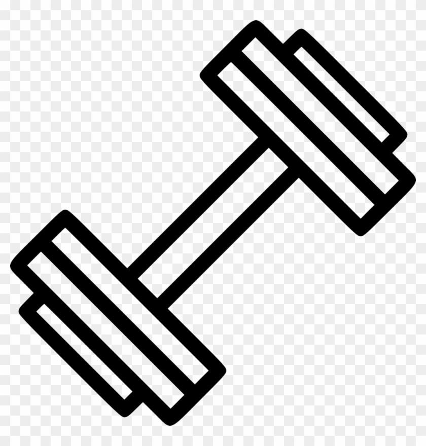 Png File Svg - Dumbbell Vector Logo Clipart (#422810) - PikPng