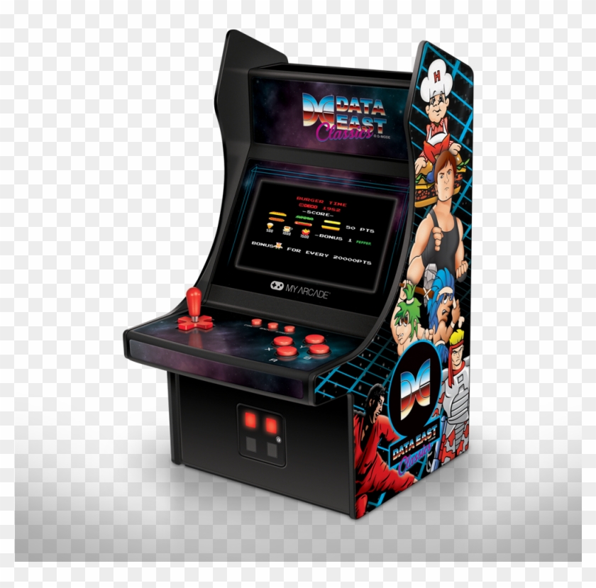 Mini Player Retro Arcade With Data East Games Front - Data East Mini Arcade Clipart