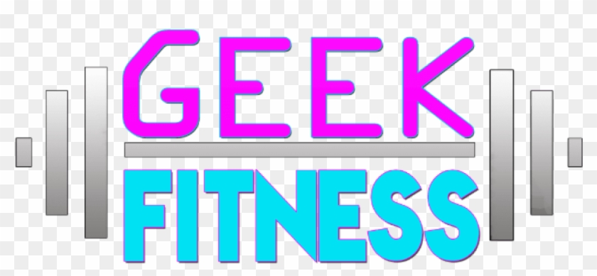 Cropped Geekfitness Barbell Logo Transparent - Geek Fitness Clipart #422927