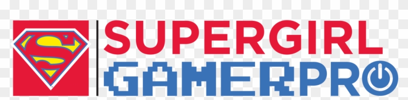 Supergirlgamer - Pro - Supergirl Gamer Pro Logo Png Clipart #423134