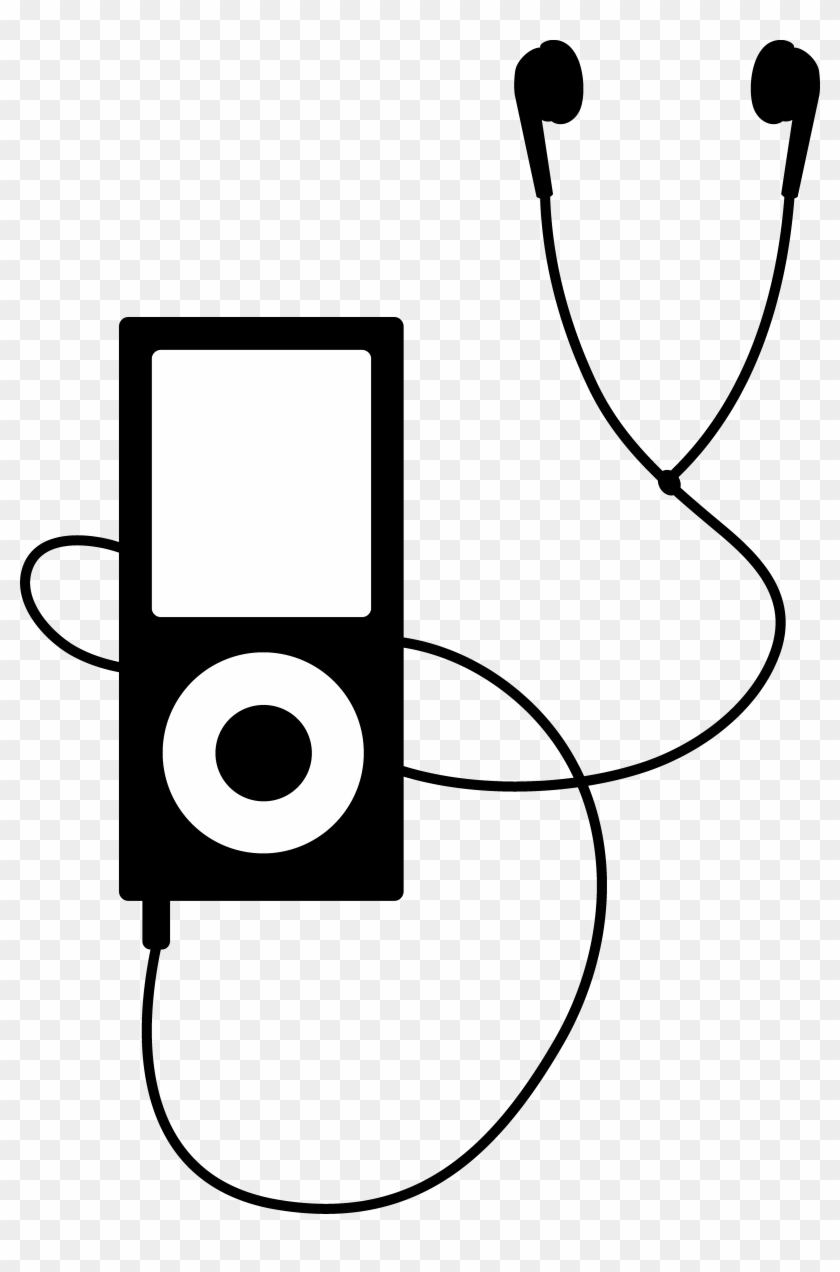Clip Art Free Clip Art Ipod Viewing Panda Free Images - Mp3 Player Clip Art - Png Download #423176